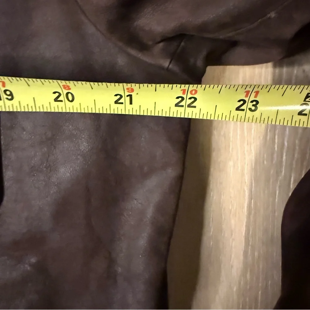 Vintage Mens Medium Cole Haan Country Brown Suede Calfskin Coat Jacket - Picture 4 of 7